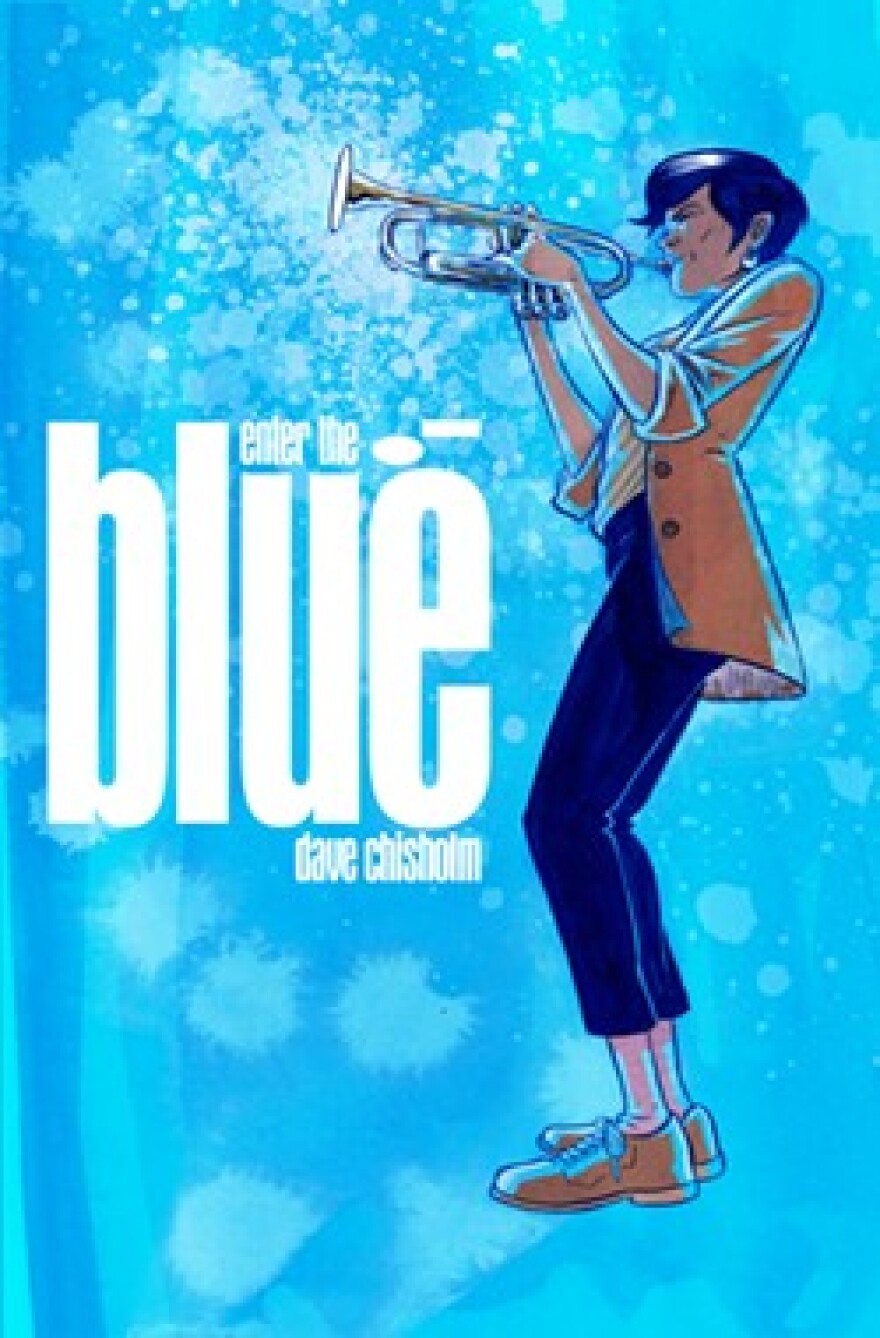 The cover of "Enter the Blue."