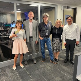 Alexandra Bitton-Bailey, Hans van Oostrom, Glenn Richards, Sue Wagner, and Ryan Yang.