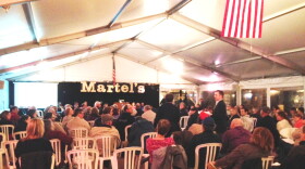 Another group of taxpayers packed Martel's restaurant off upper New Scotland Avenue for the second of two "community forums"  held in hopes of convincing the community to fast-track the scaled-back project to rebuild Albany High School. 