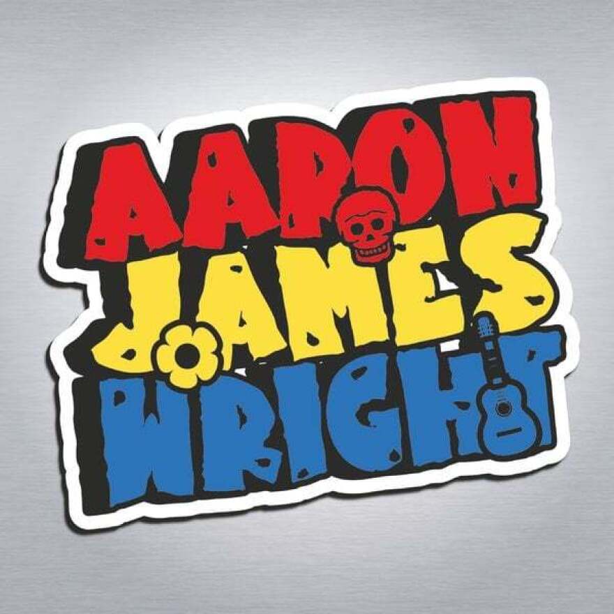 Cover art for a new album by Aaron James Wright
