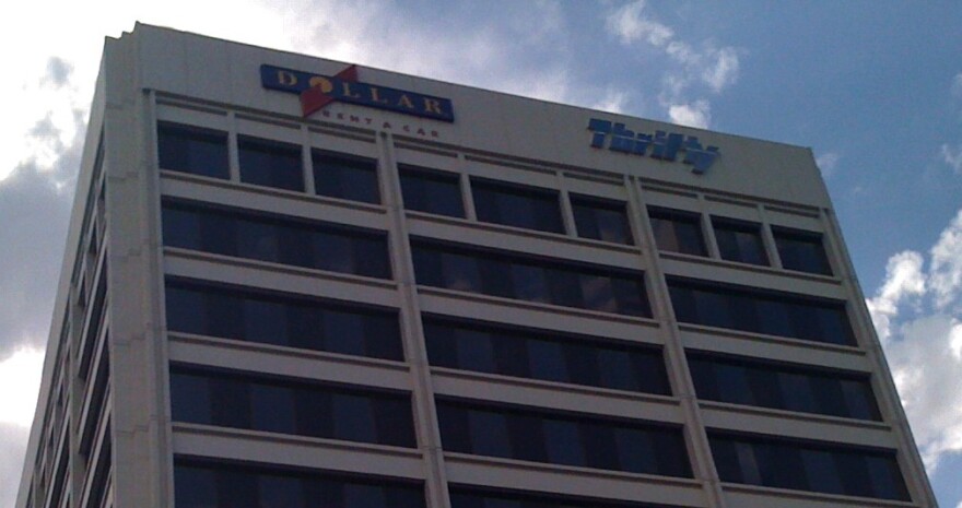 Dollar-Thrifty headquarters on 31st Street in Tulsa.