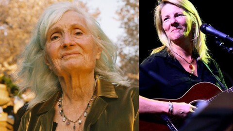 A photo of Alice Gerrard and a photo of Laurelyn Dossett