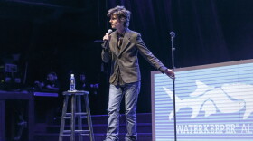 Comedian Tig Notaro performs on stage at the Keep It Clean To Benefit Waterkeeper Alliance Live Earth Day Comedy Benefit on April 22, 2015 in Los Angeles, California.  (Rich Polk/Getty Images for Waterkeeper Alliance)