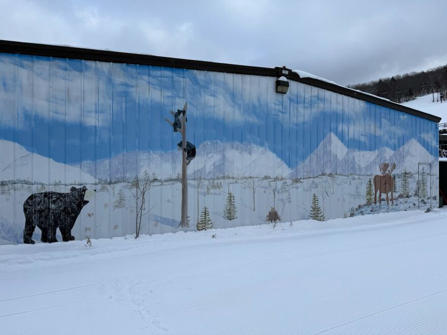 One of the learning areas at New England Disabled Sports.