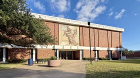 The Journalism Building on the campus of East Texas A&M University