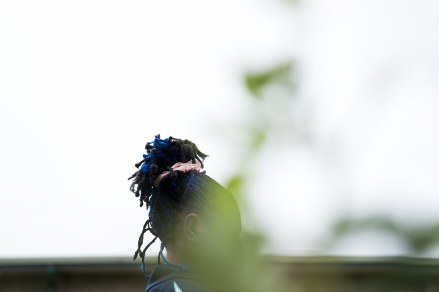 A 21-year-old woman, who asked not to be named for privacy, says her parents forced her to marry when she got pregnant at 15. Her husband accused her of having affairs when she sold betel nut. "I asked him why," she says. "'Why are you mistreating me like this, belting me up?' And my husband said, 'I don't want you go out and seeing other men.' That's why he was hitting me."