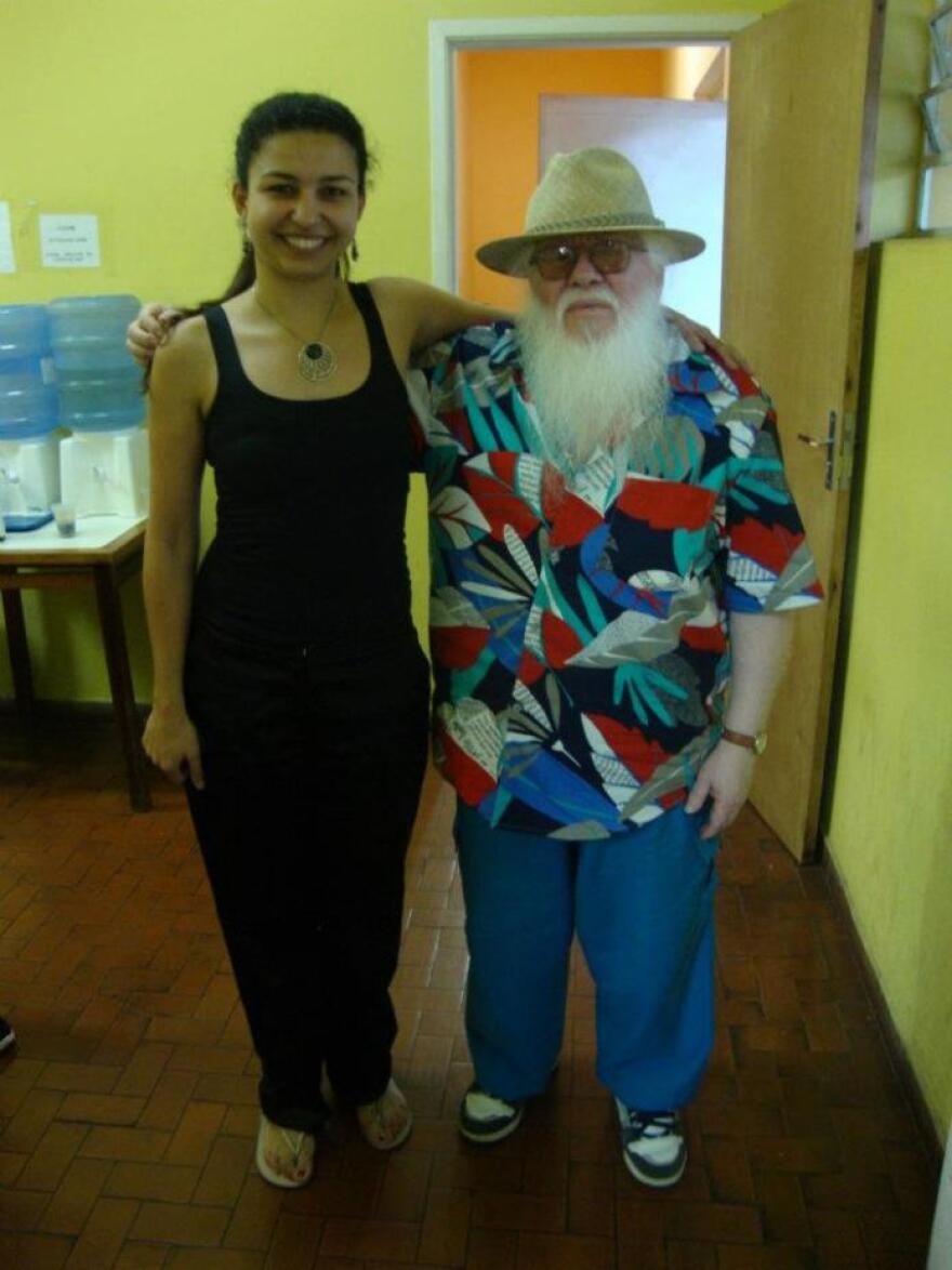 Abelita Mateus with Hermeto Pascoal