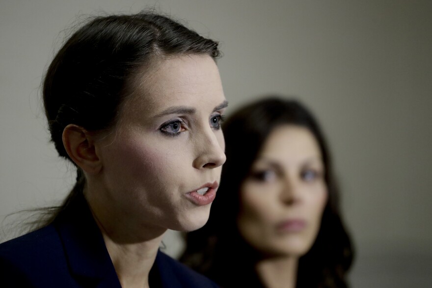 Former gymnast Rachael Denhollander was the first woman to file a criminal complaint against Larry Nassar, the former doctor for USA Gymnastics. Nassar has admitted to sexually assaulting minors.