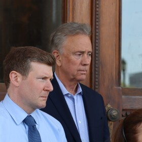 CT Comptroller Sean Scanlon and Governor Ned Lamont