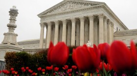 The U.S. Supreme Court is seen in Washington, Friday, April 3, 2026. (AP Photo/Rahmat Gul)