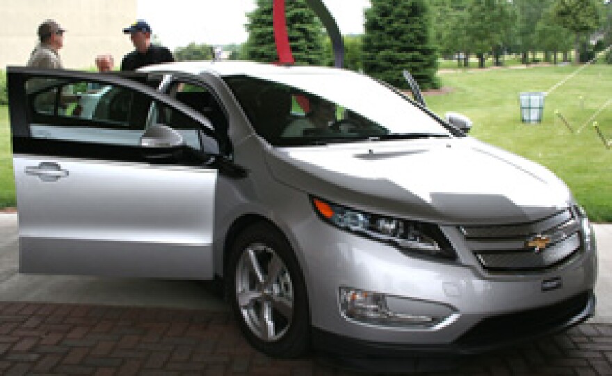 The Chevy Volt wins "Car of the Year"