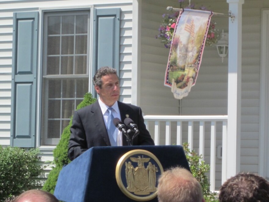 Governor Cuomo appearing in Lancaster