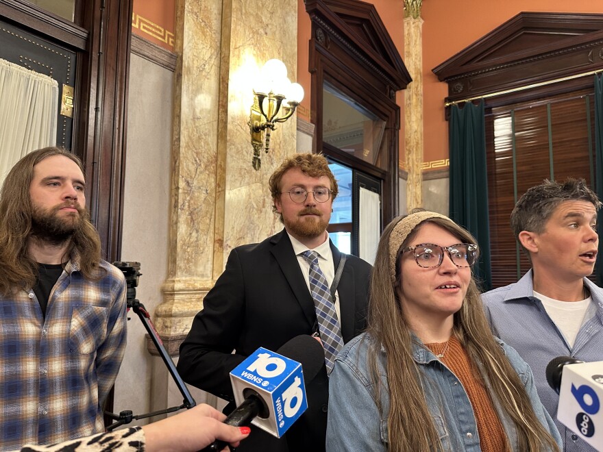 Several rural southwest Ohio residents are trying to get a proposed constitutional amendment on the November ballot to ban large-scale data centers.