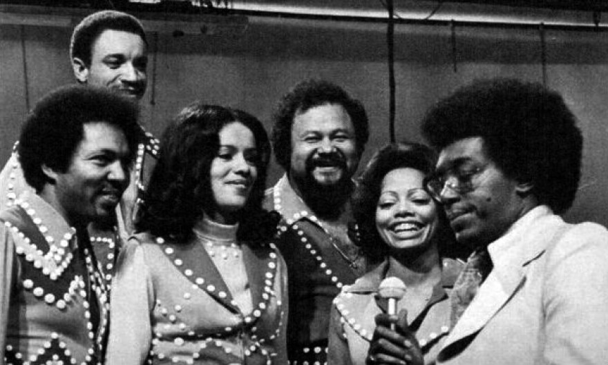 Don Cornelius interviews The 5th Dimension on Soul Train in 1974.