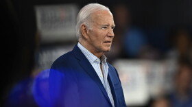 President Joe Biden looks on at a campaign rally in Raleigh, N.C., June 28, 2024.