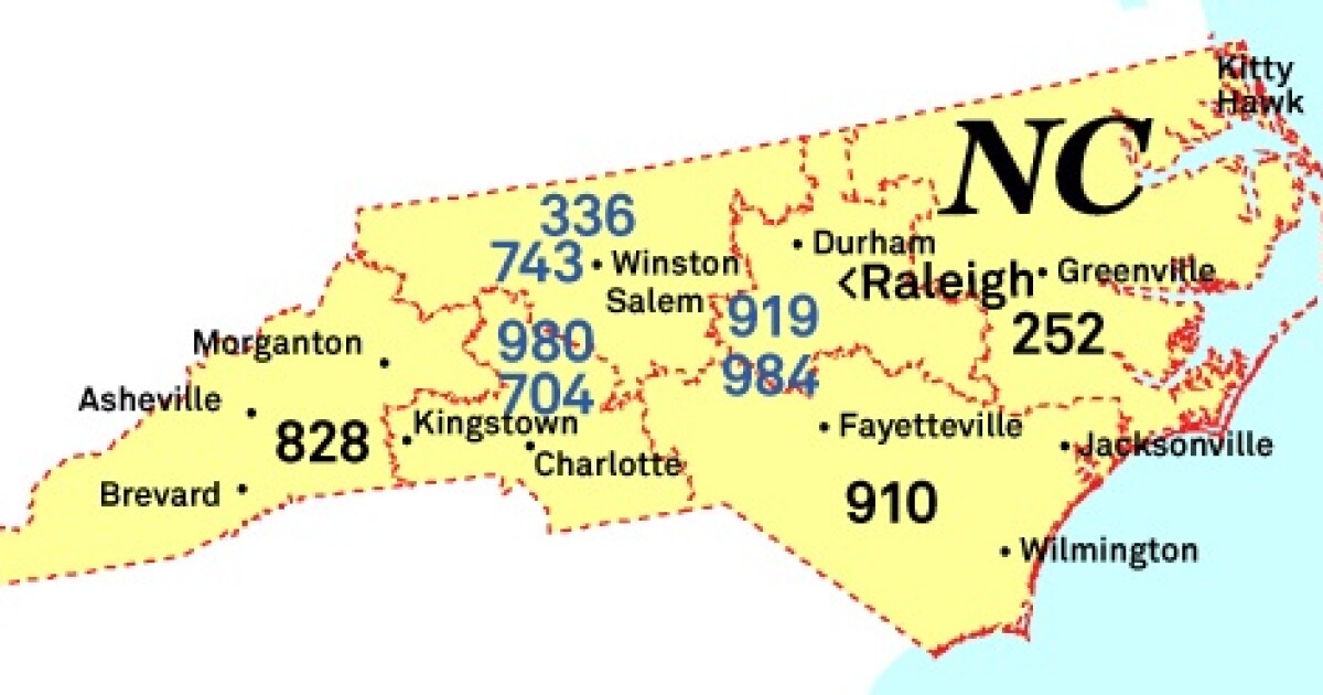 New area code 472 starting in southeastern NC in October | WUNC