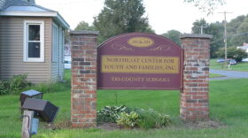 A sign for Tri-County Schools in Easthampton, Massachusetts.