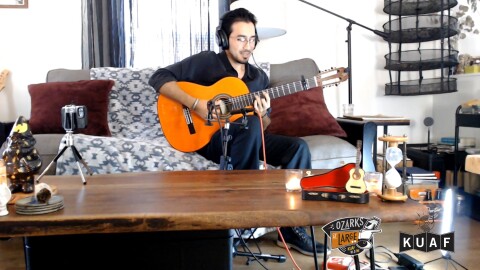 Juan Moscoso performs "Ocean Moon" for his submission to the 2026 NPR Tiny Desk Contest.