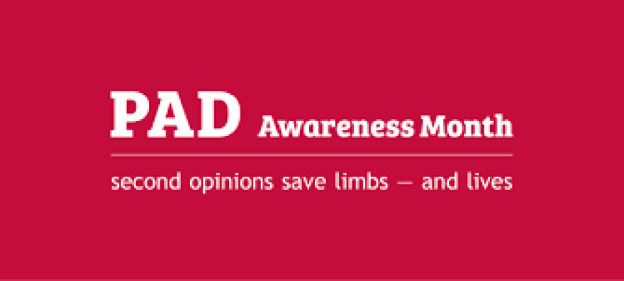 PAD Awareness Month Logo