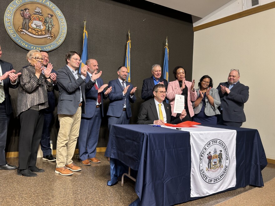 Gov. Meyer signed the executive order Thursday, Feb. 26, 2026.