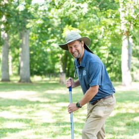 Roy Townsend, Project Manager for the Washtenaw County Parks & Recreation Commission.