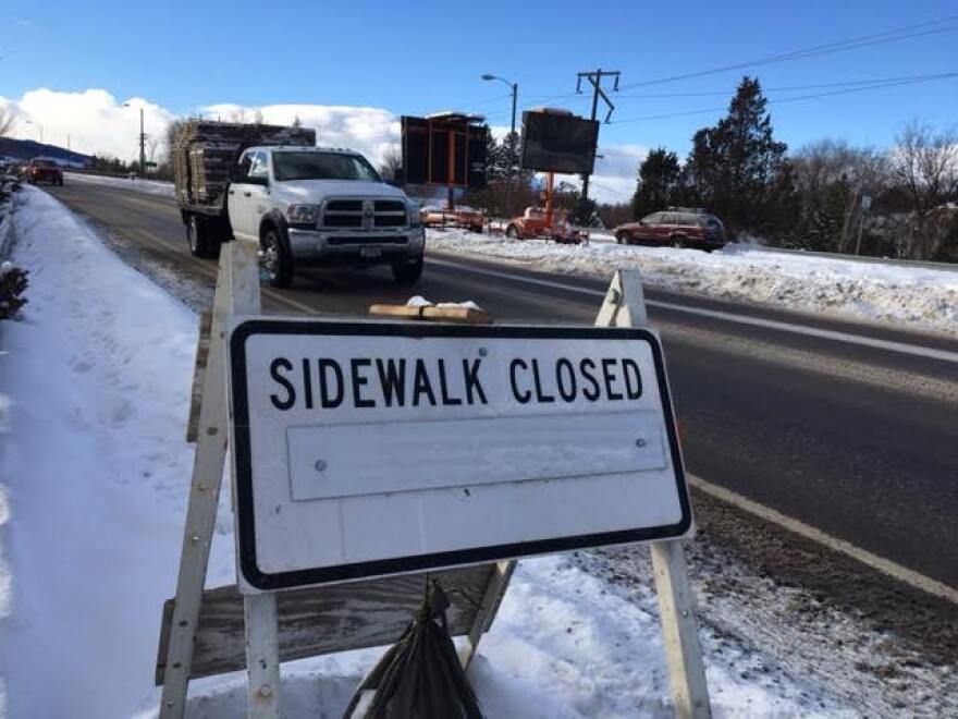 Starting Tuesday, January 3, construction crews will be temporarily squeezing one of Missoula's busiest bridges from four lanes down to two. Construction on the Madison Street Bridge is expected to finish in August 2017.