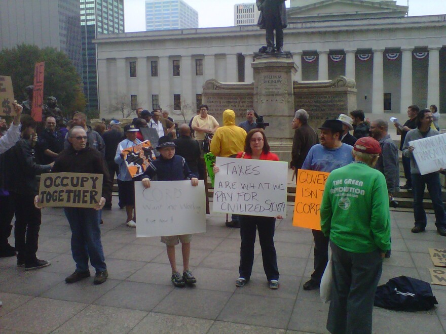 Protesters Gather Monday At Ohio Statehouse