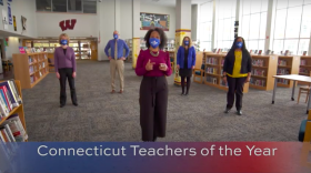 The Connecticut Education Association has launched a TV ad featuring Connecticut teachers of the year calling on the state to "Vaccinate educators now!"