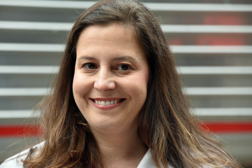 New York Congresswoman Elise Stefanik during a visit to Plattsburgh