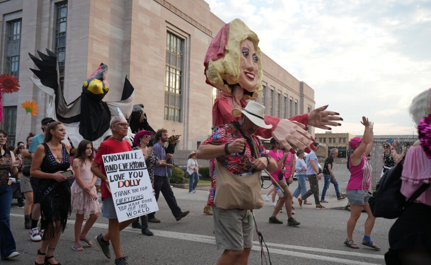 'A Parade for Our Queen' honored the life and legacy of Dolly Parton in downtown Knoxville on September 4, 2026.