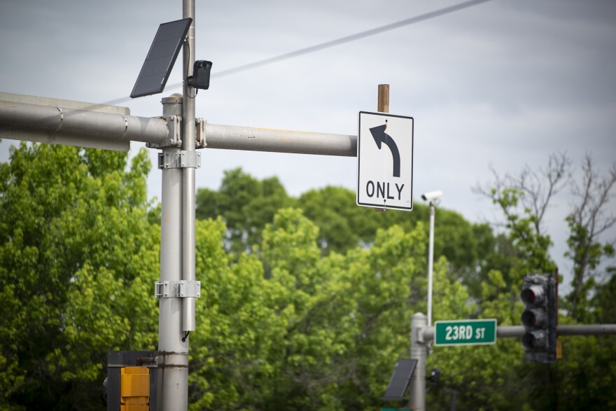 There also automated license plate reader cameras in all 50 states. This is near Sterling Avenue and 23rd Street in Independence, Missouri.