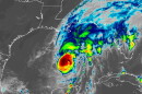 Satellite photo of Hurricane Isaias on Oct. 9, 2026.