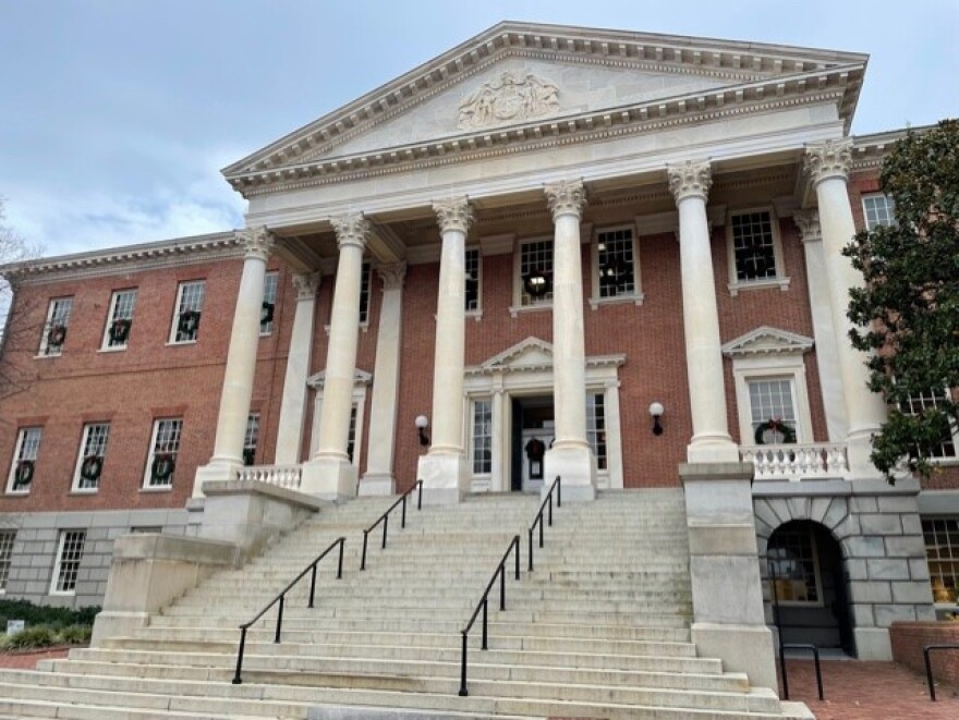 The Maryland state House