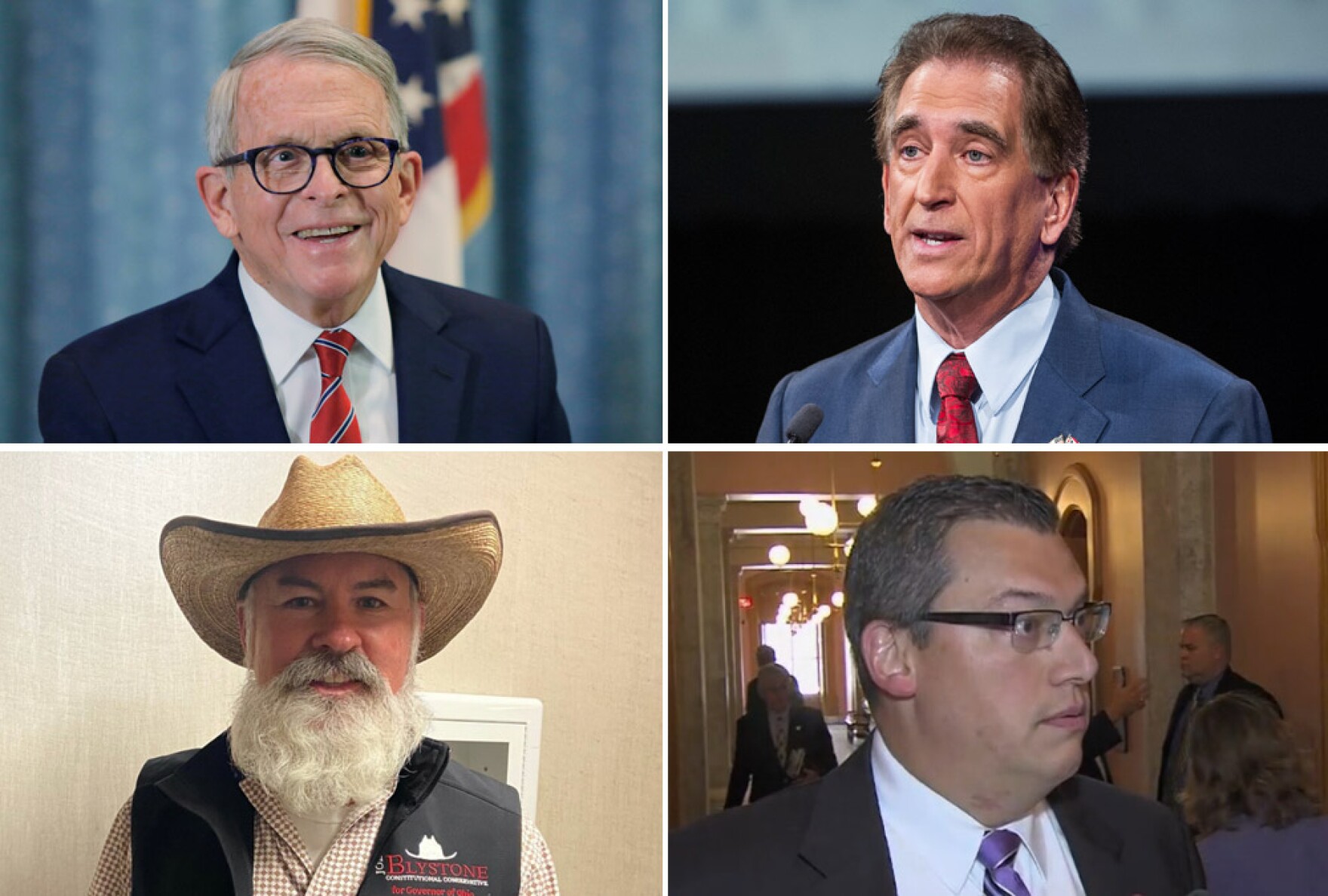 DeWine's challengers point to Ohio economy in Republican governor