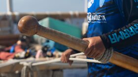 Hōkūleʻa made it to New Zealand one week before the official welcome ceremony.