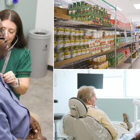 Medical care, food pantries and dental care are three of the services Milwaukee-based Vivent Health provides across the country.