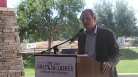 North State Congressman James Gallagher discusses new legislation in Chico, California on Thursday, August 20, 2026.