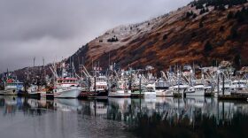 East West Seafoods was fined $50,000 in 2017 after dumping raw sewage near the harbor in Kodiak, as seen here Jan. 2023. (Brian Venua/KMXT)