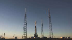SpaceX's Falcon 9 rocket stands ready to launch 60 more Starlink satellites from Cape Canaveral. Photo: SpaceX