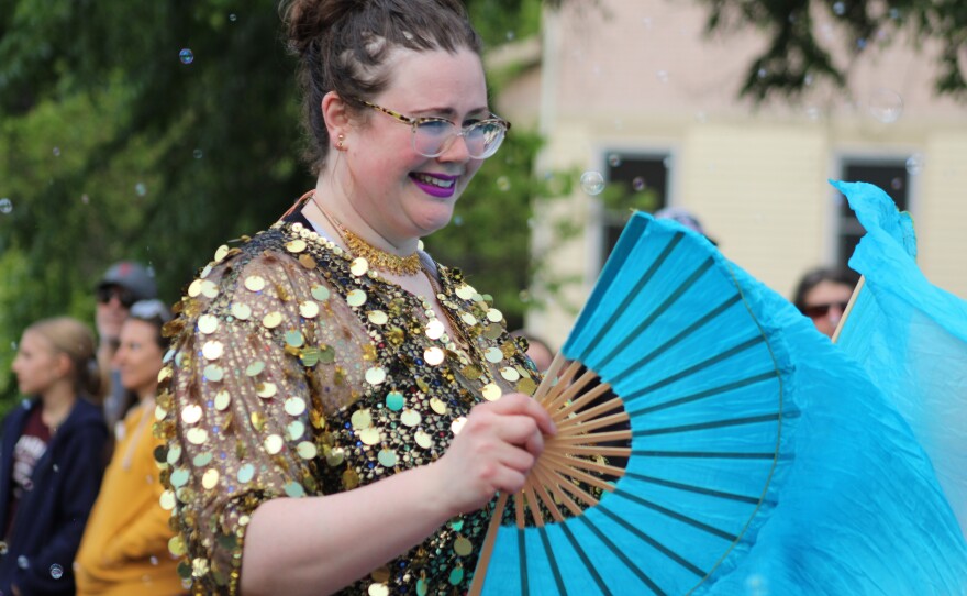 Participants in the 2026 Ithaca Parade.
