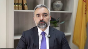 New Mexico Attorney General Raúl Torrez and California Attorney General Rob Bonta held a virtual press conference Friday announcing a coalition lawsuit against the Trump administration over a fuel economy standards rollback announced last week.
