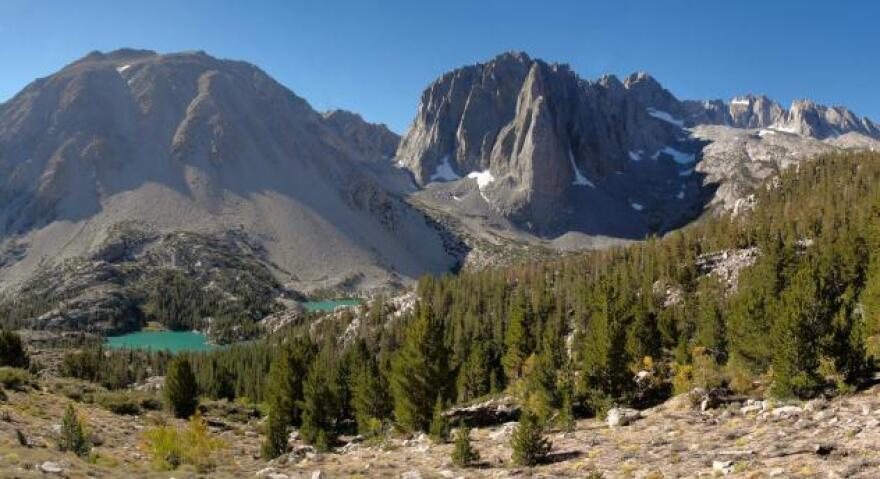 Mount Alice and Temple Crag Sierra Nevada