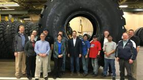 Inside the Bridgestone plant in Normal