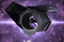 Illustration of the Roman Telescope in space.
