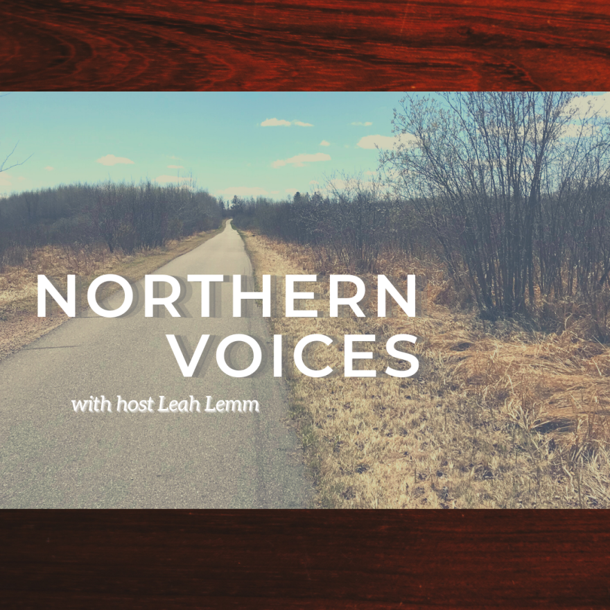 Northern Voices with Host Leah Lemm Logo