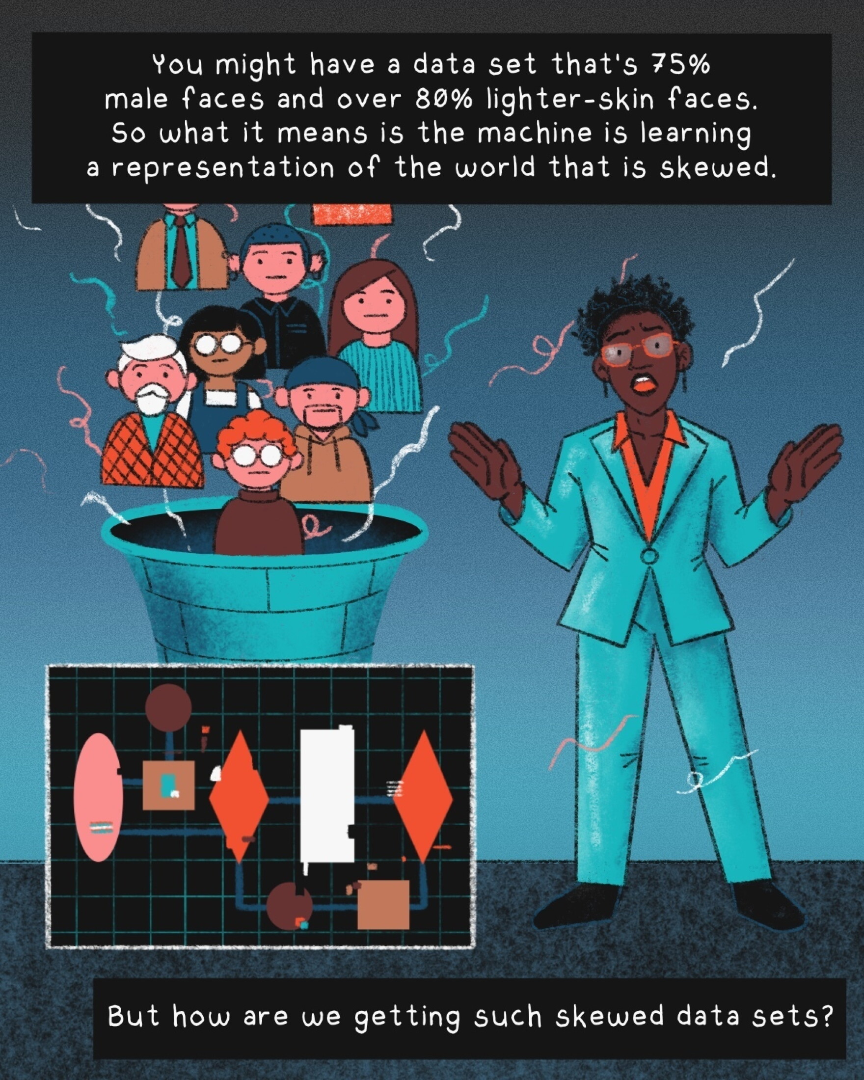 COMIC: How a computer scientist fights bias in algorithms | WJCT News 89.9