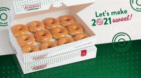 Krispy Kreme will give customers that show a valid COVID vaccination card a free glazed donut.