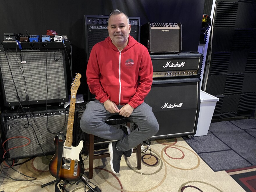  Tony Arreaza moved from Venezuela to Charlotte to purse a career in music.