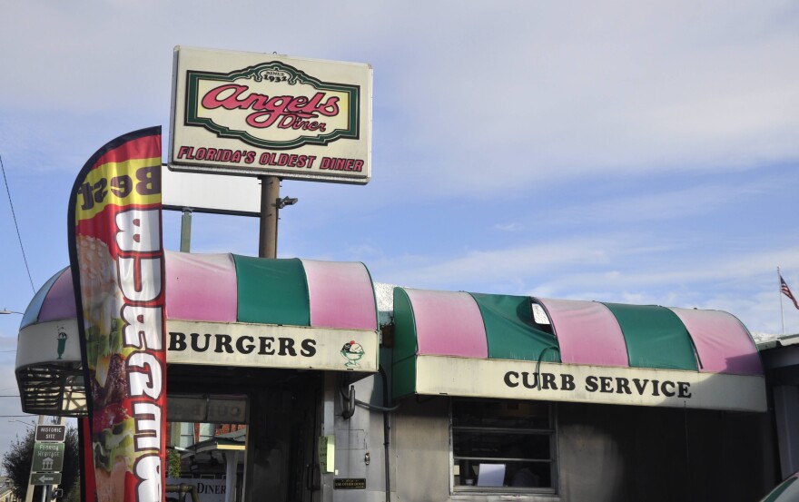 Angels Dining Car in Palatka, Florida’s oldest diner, stands in the space for 93 years.