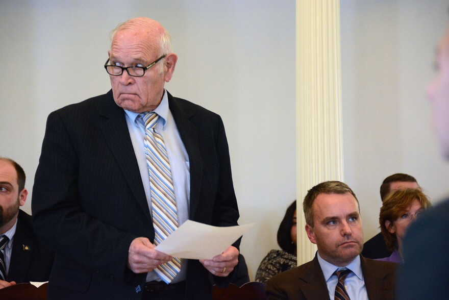 Bennington County Sen. Dick Sears, seen here on the Senate floor in a 2016 file photo.